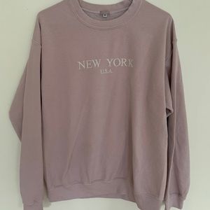 brandy melville NY sweatshirt